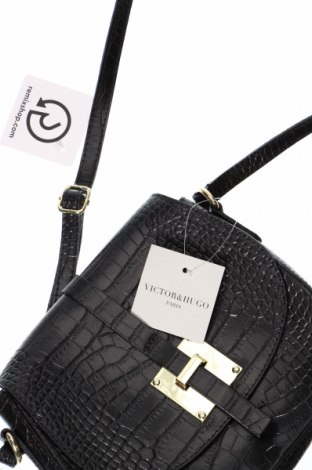 Дамска чанта VICTOR&HUGO, Цвят Черен, Цена 264,42 лв.