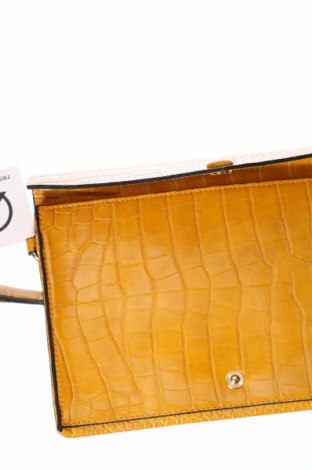 Γυναικεία τσάντα Zara, Χρώμα Κίτρινο, Τιμή 21,30 €