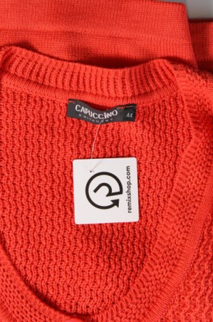 Damen Strickjacke Capuccino, Größe XL, Farbe Orange, Preis 9,08 €
