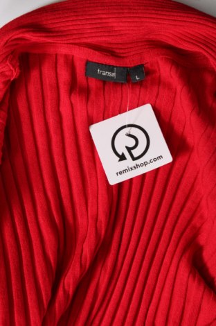 Damen Strickjacke Fransa, Größe L, Farbe Rot, Preis 20,18 €