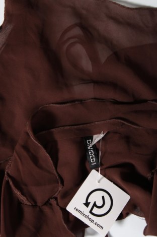 Дамска жилетка H&M Divided, Размер XS, Цвят Кафяв, Цена 8,70 лв.