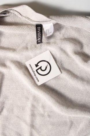 Damen Strickjacke H&M Divided, Größe S, Farbe Grau, Preis 3,63 €