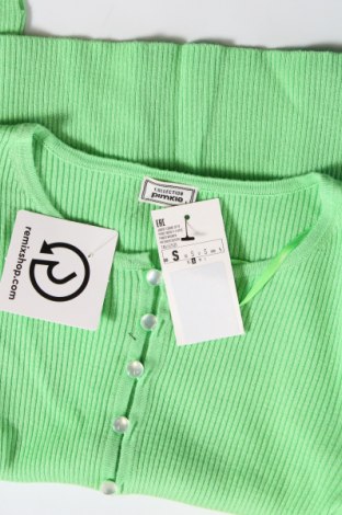 Damen Strickjacke Pimkie, Größe S, Farbe Grün, Preis 8,30 €