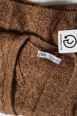 Damen Strickjacke Zara, Größe L, Farbe Braun, Preis 8,21 €