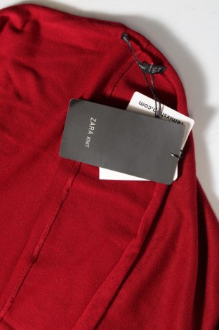 Damen Strickjacke Zara Knitwear, Größe M, Farbe Rot, Preis 28,64 €