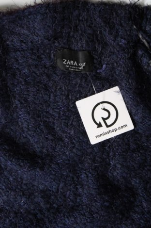 Damen Strickjacke Zara Knitwear, Größe S, Farbe Blau, Preis € 5,15