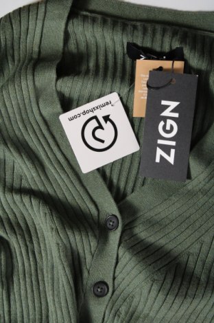 Дамска жилетка Zign, Размер XS, Цвят Зелен, Цена 87,00 лв.