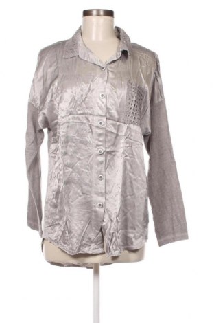 Γυναικείο πουκάμισο, Μέγεθος XL, Χρώμα Γκρί, Τιμή 3,71 €