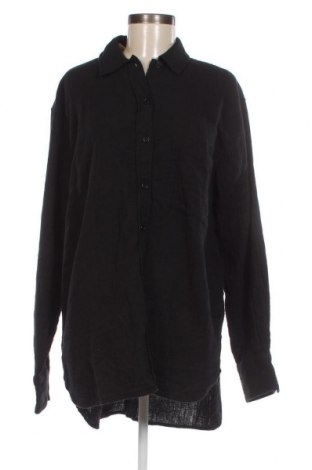 Γυναικείο πουκάμισο A Lot Less x About You, Μέγεθος M, Χρώμα Μαύρο, Τιμή 16,83 €