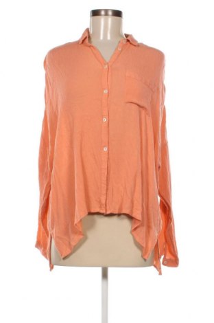 Γυναικείο πουκάμισο Amisu, Μέγεθος S, Χρώμα Πορτοκαλί, Τιμή 1,66 €