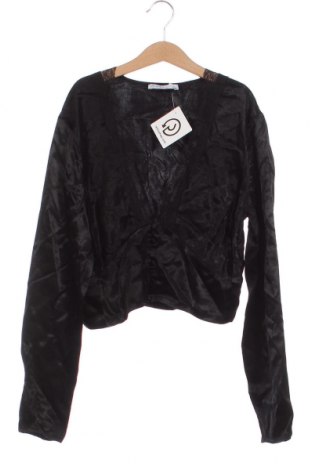 Γυναικείο πουκάμισο Bershka, Μέγεθος M, Χρώμα Μαύρο, Τιμή 2,32 €