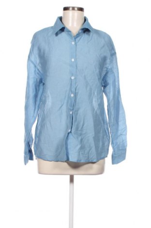 Γυναικείο πουκάμισο DAZY, Μέγεθος L, Χρώμα Μπλέ, Τιμή 15,46 €