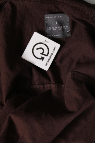 Γυναικείο πουκάμισο Denim Co., Μέγεθος L, Χρώμα Καφέ, Τιμή 3,56 €