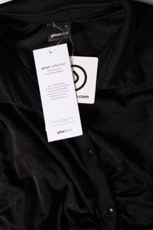 Дамска риза Gina Tricot, Размер XL, Цвят Черен, Цена 16,00 лв.