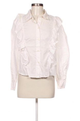 Дамска риза H&M Divided, Размер L, Цвят Бял, Цена 30,00 лв.