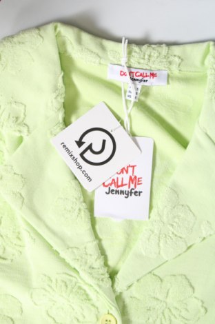 Γυναικείο πουκάμισο Jennyfer, Μέγεθος S, Χρώμα Πράσινο, Τιμή 18,15 €