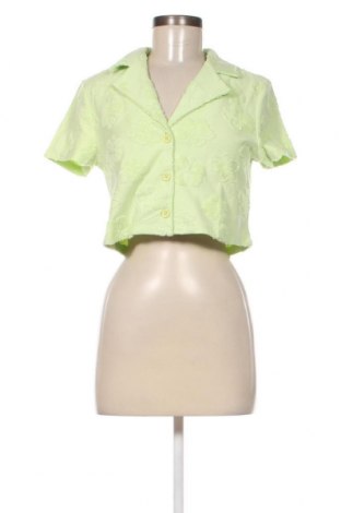 Дамска риза Jennyfer, Размер S, Цвят Зелен, Цена 38,80 лв.