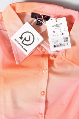 Дамска риза Jennyfer, Размер M, Цвят Оранжев, Цена 10,80 лв.