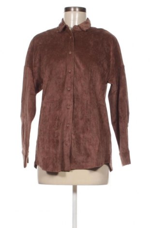 Γυναικείο πουκάμισο Jennyfer, Μέγεθος XS, Χρώμα Καφέ, Τιμή 5,98 €