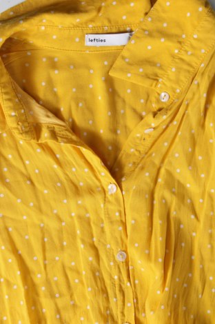 Γυναικείο πουκάμισο Lefties, Μέγεθος M, Χρώμα Κίτρινο, Τιμή 4,11 €