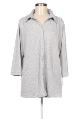 Γυναικείο πουκάμισο Malva, Μέγεθος XXL, Χρώμα Γκρί, Τιμή 10,51 €
