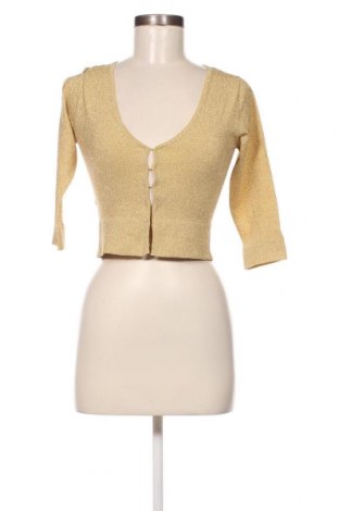 Γυναικείο πουκάμισο Mango, Μέγεθος M, Χρώμα Χρυσαφί, Τιμή 7,42 €