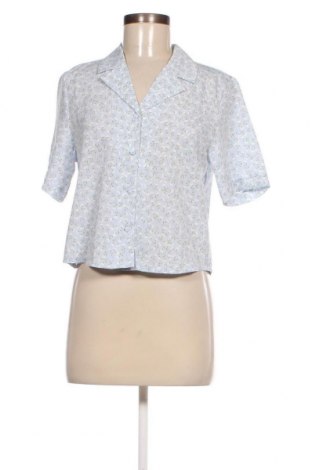 Γυναικείο πουκάμισο Monki, Μέγεθος XXS, Χρώμα Μπλέ, Τιμή 7,07 €