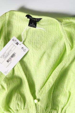 Дамска риза Monki, Размер S, Цвят Зелен, Цена 14,21 лв.