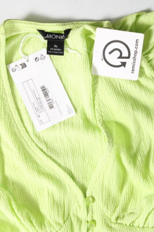 Cămașă de femei Monki, Mărime XS, Culoare Verde, Preț 29,01 Lei