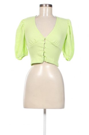 Дамска риза Monki, Размер XS, Цвят Зелен, Цена 8,33 лв.