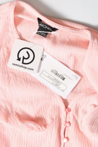 Γυναικείο πουκάμισο Monki, Μέγεθος S, Χρώμα Ρόζ , Τιμή 25,26 €