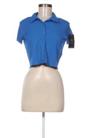 Γυναικείο πουκάμισο NA-KD, Μέγεθος M, Χρώμα Μπλέ, Τιμή 8,91 €