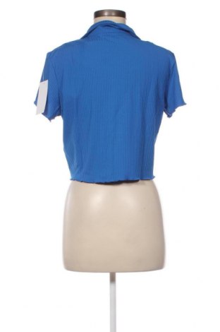 Γυναικείο πουκάμισο NA-KD, Μέγεθος XXL, Χρώμα Μπλέ, Τιμή 7,05 €