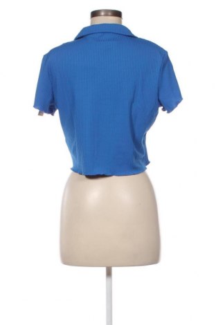 Γυναικείο πουκάμισο NA-KD, Μέγεθος XL, Χρώμα Μπλέ, Τιμή 7,05 €