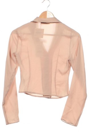 Γυναικείο πουκάμισο NA-KD, Μέγεθος XXS, Χρώμα  Μπέζ, Τιμή 37,11 €