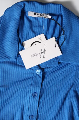 Γυναικείο πουκάμισο NA-KD, Μέγεθος S, Χρώμα Μπλέ, Τιμή 7,05 €