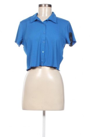 Damenbluse NA-KD, Größe XL, Farbe Blau, Preis 10,39 €
