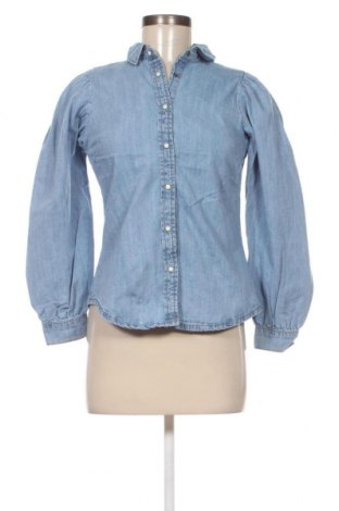 Γυναικείο πουκάμισο ONLY, Μέγεθος XS, Χρώμα Μπλέ, Τιμή 10,31 €