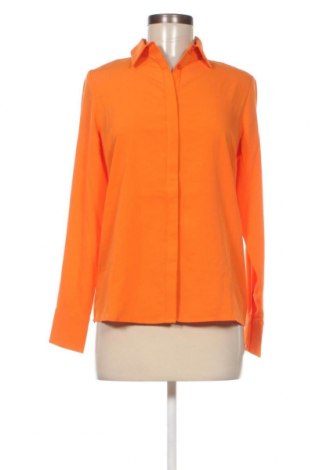 Γυναικείο πουκάμισο Pieces, Μέγεθος XS, Χρώμα Πορτοκαλί, Τιμή 7,22 €
