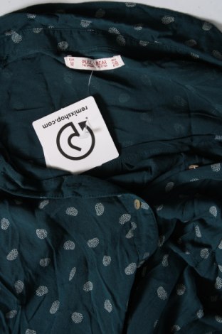Дамска риза Pull&Bear, Размер M, Цвят Зелен, Цена 25,09 лв.