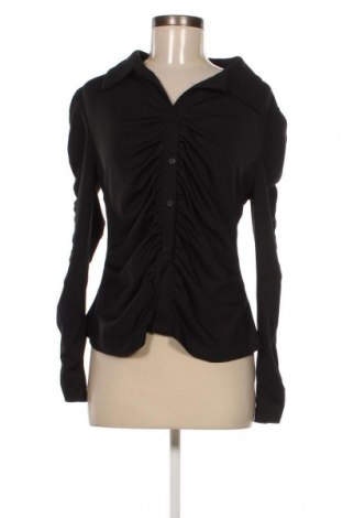 Γυναικείο πουκάμισο SHEIN, Μέγεθος M, Χρώμα Μαύρο, Τιμή 2,57 €