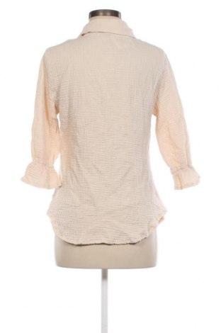 Γυναικείο πουκάμισο SHEIN, Μέγεθος M, Χρώμα  Μπέζ, Τιμή 4,02 €