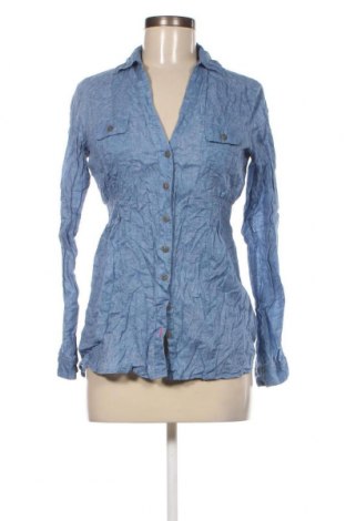 Γυναικείο πουκάμισο Tally Weijl, Μέγεθος S, Χρώμα Μπλέ, Τιμή 5,12 €