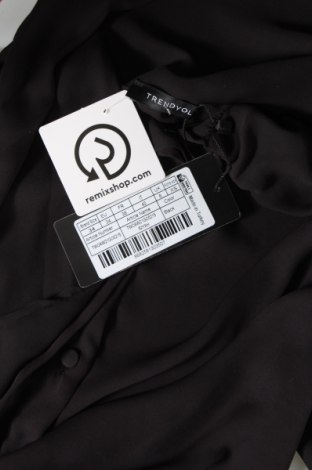 Дамска риза Trendyol, Размер XS, Цвят Черен, Цена 7,20 лв.