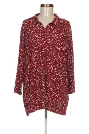 Γυναικείο πουκάμισο WoolOvers, Μέγεθος XXL, Χρώμα Κόκκινο, Τιμή 13,37 €