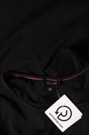 Γυναικεία μπλούζα Escada Sport, Μέγεθος XS, Χρώμα Μαύρο, Τιμή 24,11 €
