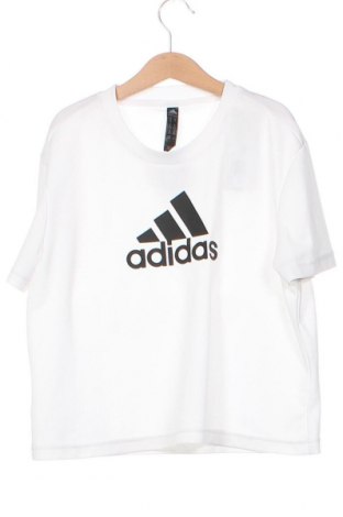 Γυναικείο t-shirt Adidas, Μέγεθος S, Χρώμα Λευκό, Τιμή 23,92 €