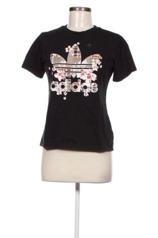 Γυναικείο t-shirt Adidas Originals, Μέγεθος L, Χρώμα Μαύρο, Τιμή 12,37 €