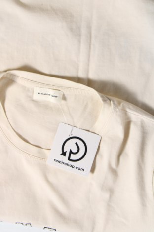 Дамска тениска By Malene Birger, Размер S, Цвят Екрю, Цена 49,00 лв.