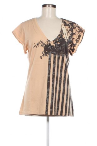 Γυναικείο t-shirt Diesel, Μέγεθος L, Χρώμα  Μπέζ, Τιμή 56,08 €